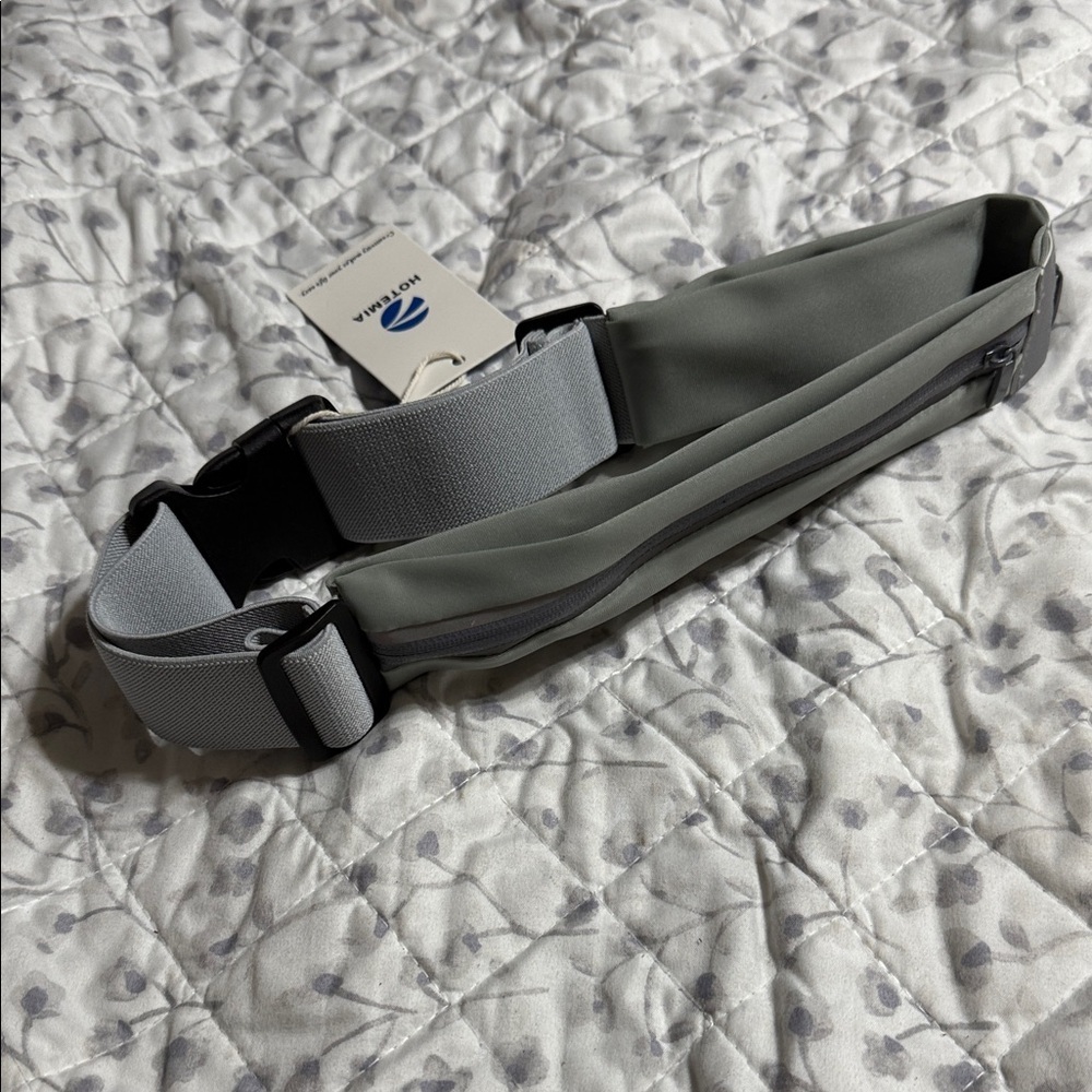 Gray Men's Belt Bag